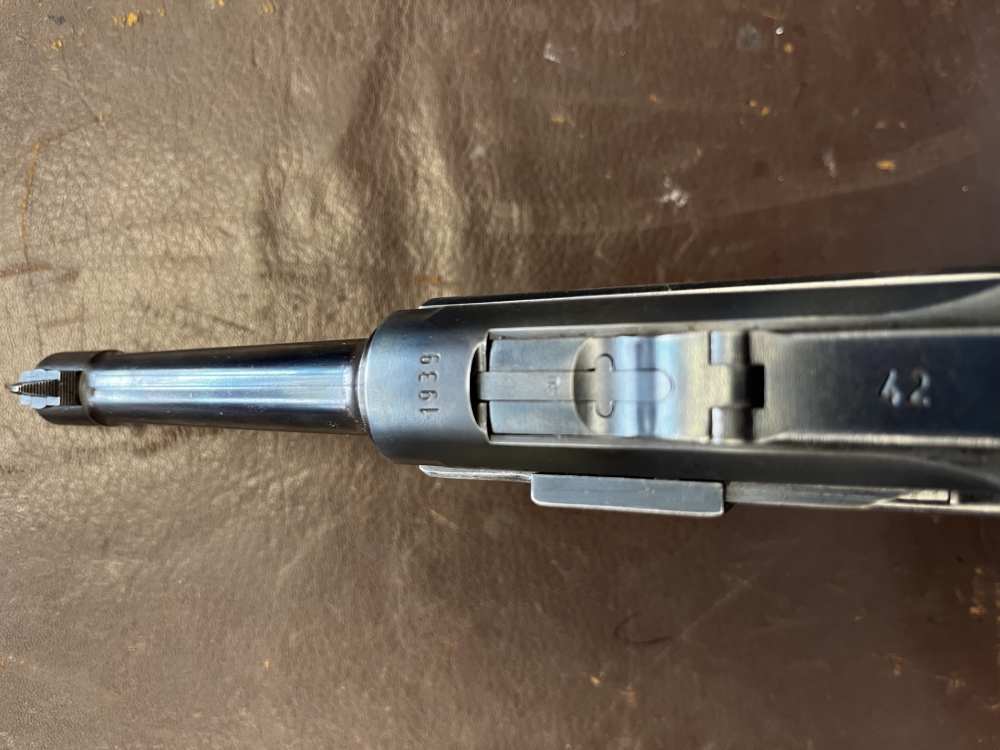 German Luger P.08 WWII 1939, matching numbers-img-5