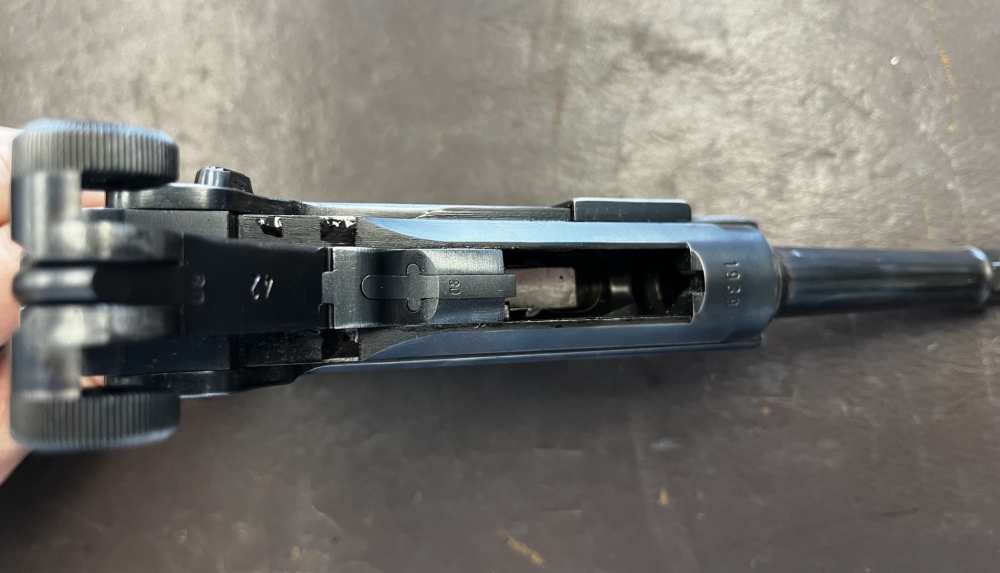 German Luger P.08 WWII 1939, matching numbers-img-9