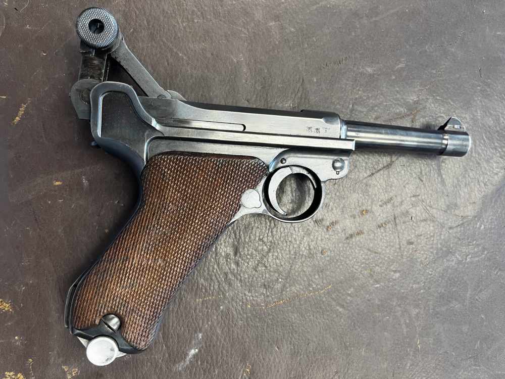 German Luger P.08 WWII 1939, matching numbers-img-8