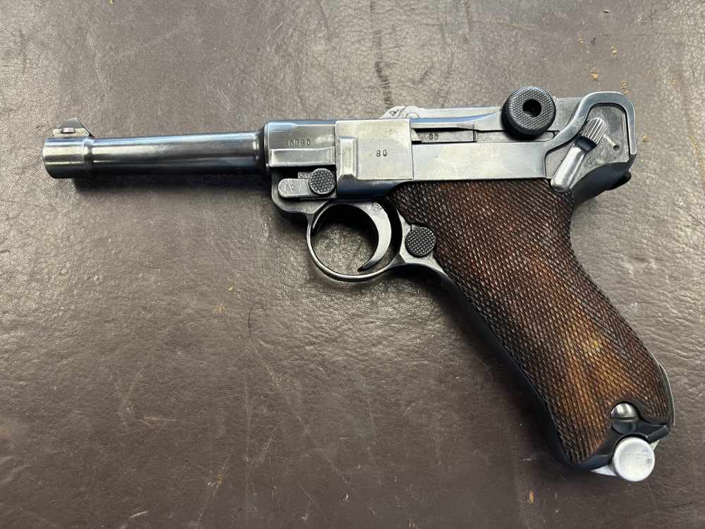 German Luger P.08 WWII 1939, matching numbers-img-1