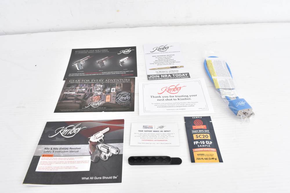 Kimber K6S DASA .357 Magnum – UNFIRED – Hang Tag – Box & Case-img-16