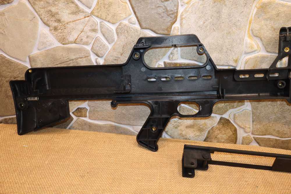 Mounting Solutions Plus Muzzlelite Bullpup Stock for Ruger 10/22 Black-img-7
