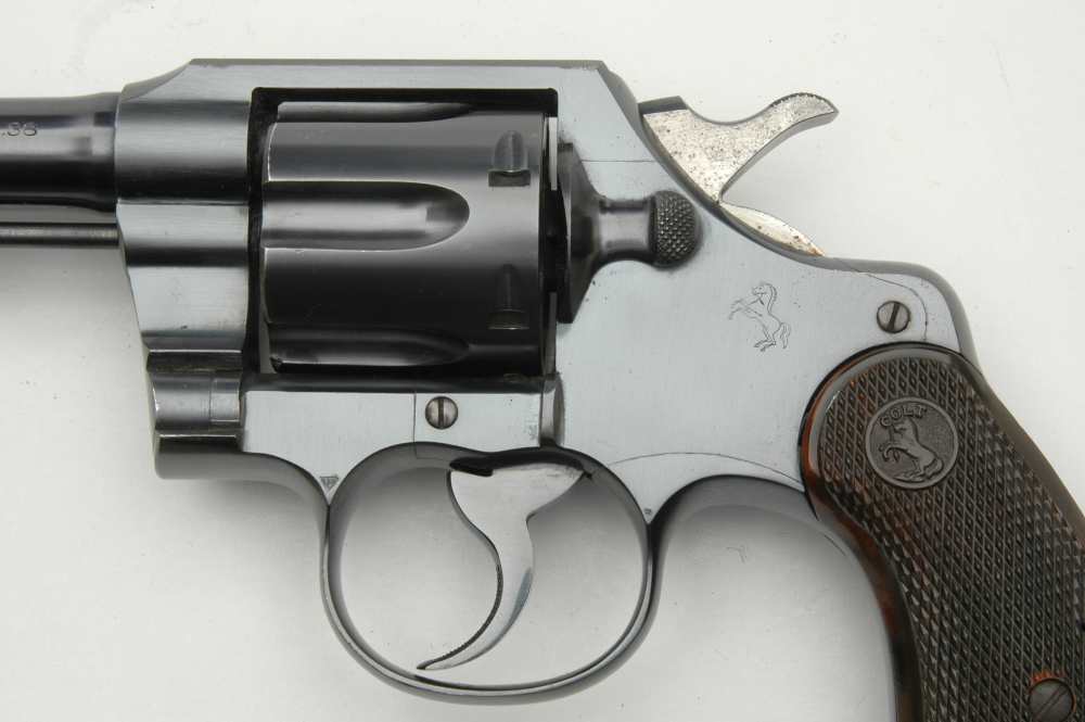 Colt Official Police .38 Spl. ANIB WW2 Era 1941 mfg. Factory Letter NO RES.-img-13
