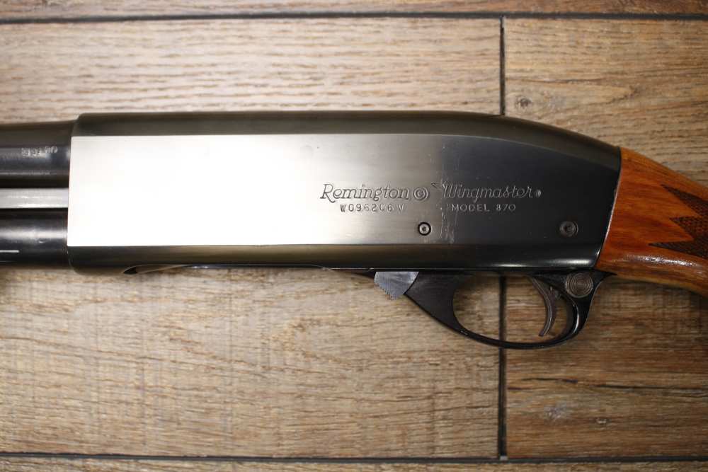 Remington 870 Wingmaster 12GA Pump Action Shotgun-img-3