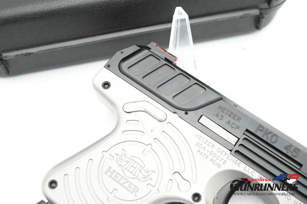 Heizer Defense PKO-45 Semi Auto Pistol .45 ACP 2.75" Two Tone Fiber Optic-img-10