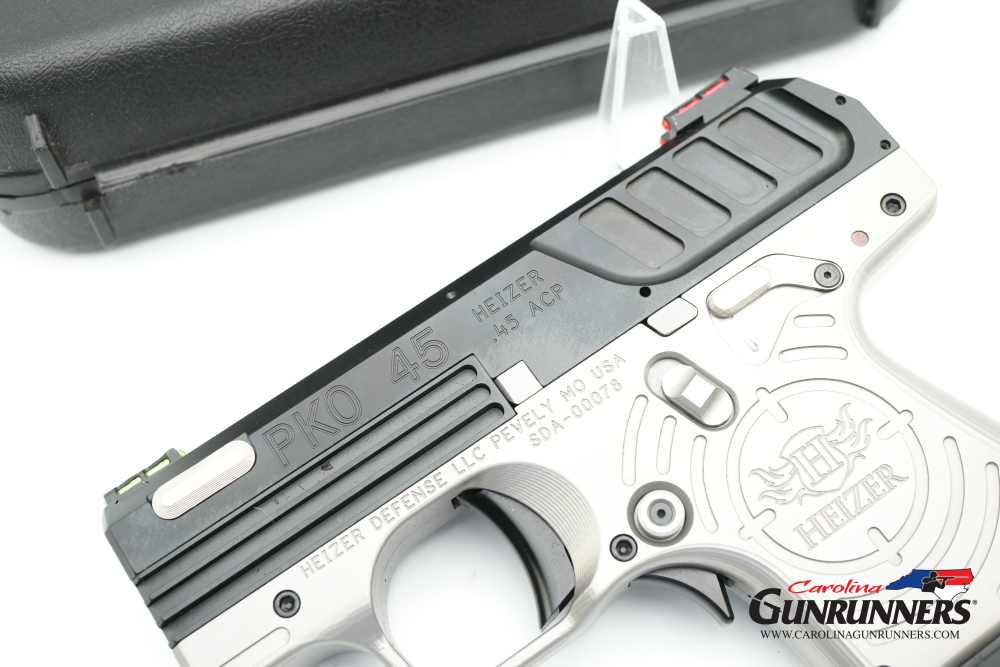 Heizer Defense PKO-45 Semi Auto Pistol .45 ACP 2.75" Two Tone Fiber Optic-img-5
