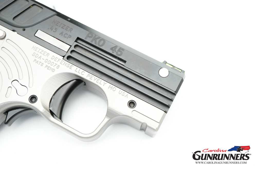 Heizer Defense PKO-45 Semi Auto Pistol .45 ACP 2.75" Two Tone Fiber Optic-img-13