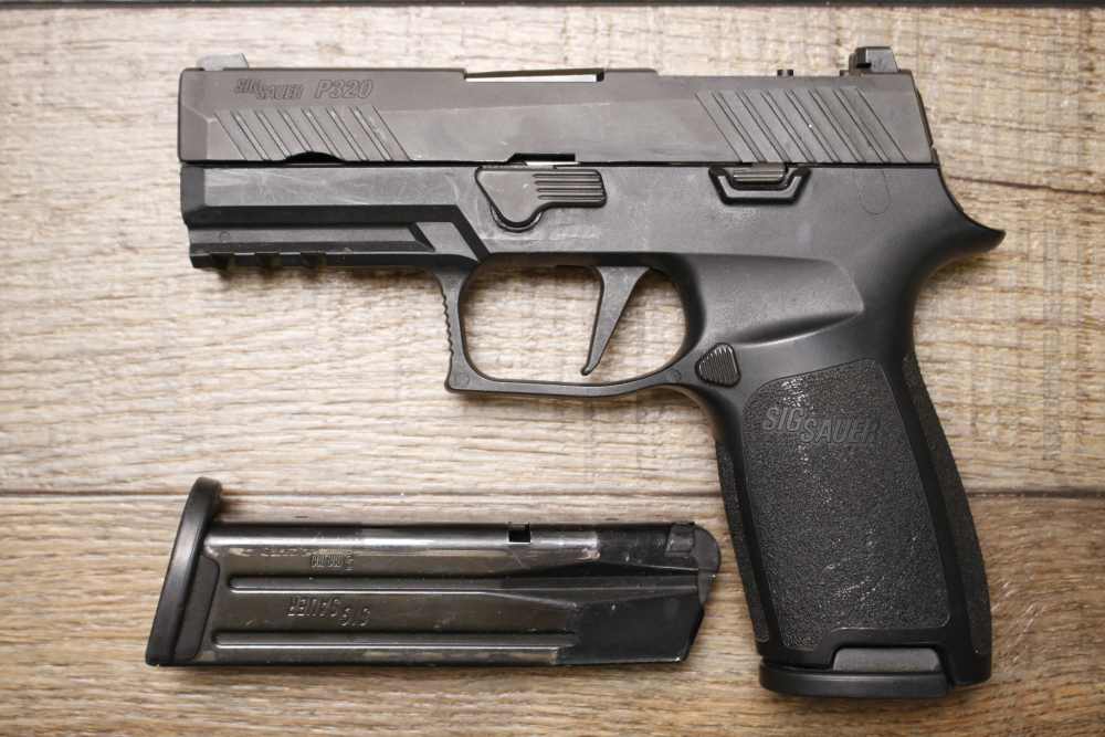 Sig Sauer P320 9mm Semi Auto Optic Ready Pistol (Missing Optic Plate)-img-0