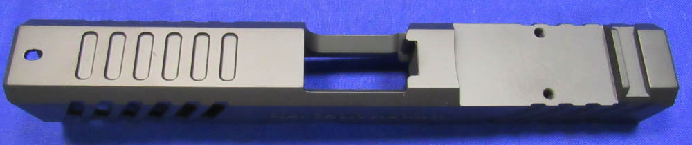 Grey Ghost Precision Glock 17 Gen 4 V1 Slide w/ RMR Cut - Black Nitride-img-2