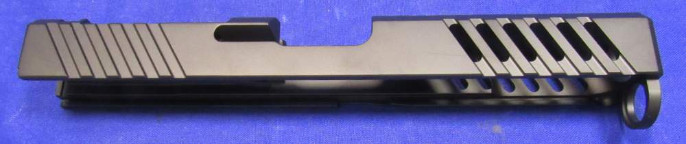Grey Ghost Precision Glock 17 Gen 4 V1 Slide w/ RMR Cut - Black Nitride-img-7