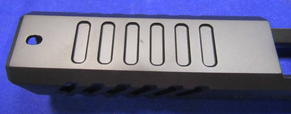Grey Ghost Precision Glock 17 Gen 4 V1 Slide w/ RMR Cut - Black Nitride-img-4