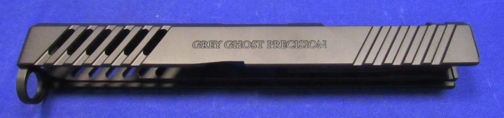 Grey Ghost Precision Glock 17 Gen 4 V1 Slide w/ RMR Cut - Black Nitride-img-0