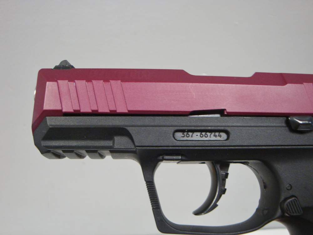 Ruger Model SR22P Semi-Auto .22LR Pistol Plum Slide LIKE NEW!-img-11