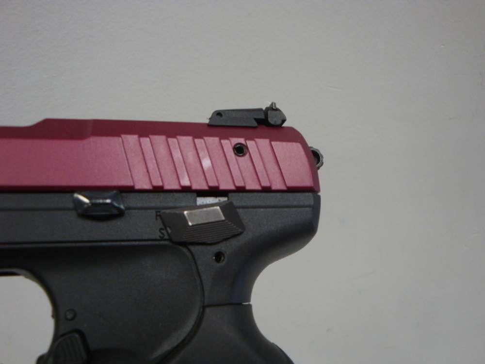 Ruger Model SR22P Semi-Auto .22LR Pistol Plum Slide LIKE NEW!-img-12