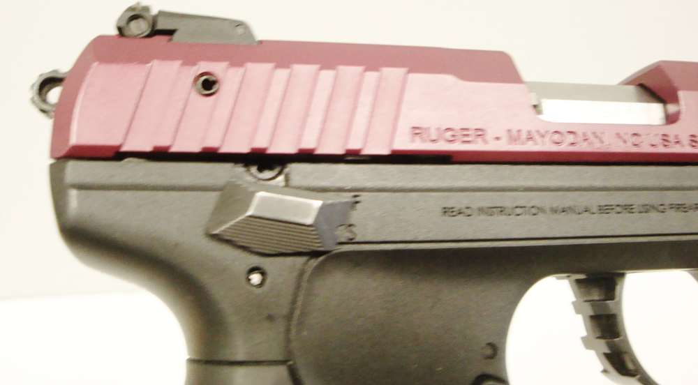 Ruger Model SR22P Semi-Auto .22LR Pistol Plum Slide LIKE NEW!-img-7