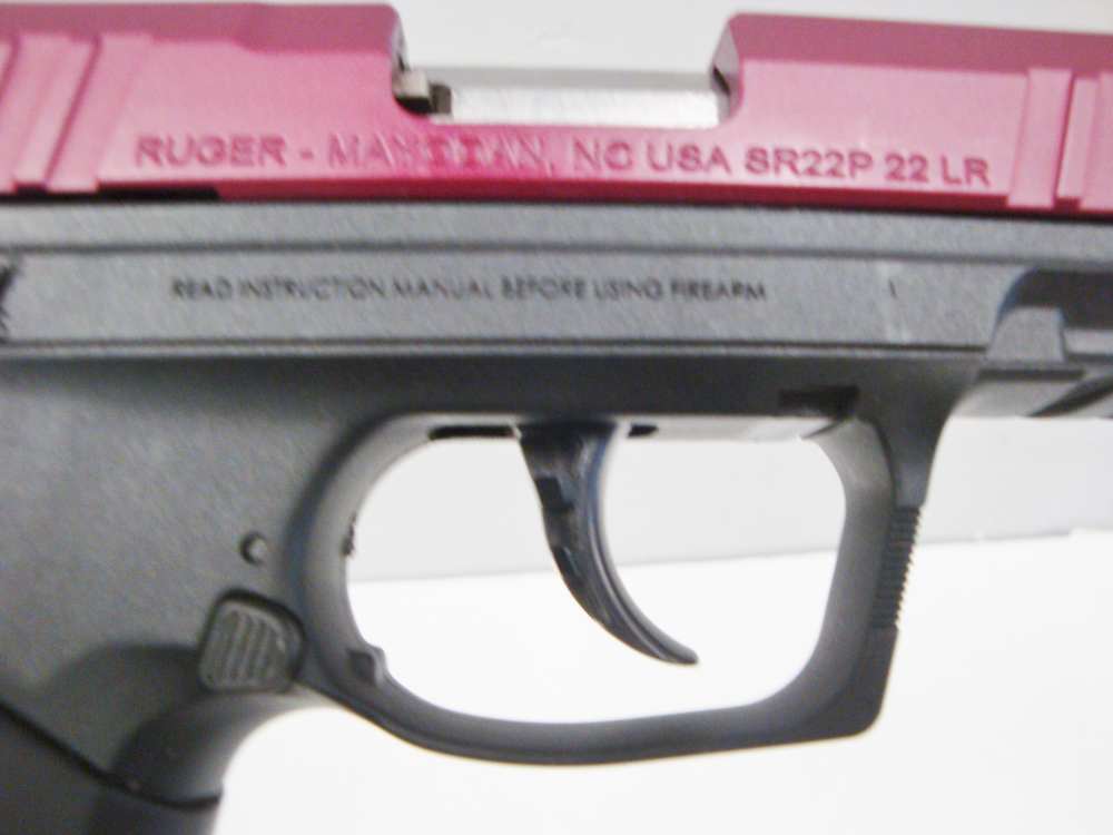 Ruger Model SR22P Semi-Auto .22LR Pistol Plum Slide LIKE NEW!-img-8