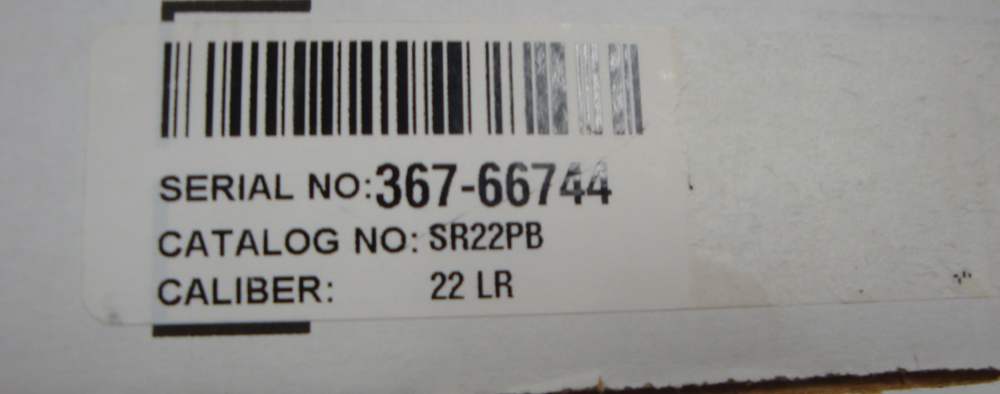 Ruger Model SR22P Semi-Auto .22LR Pistol Plum Slide LIKE NEW!-img-3