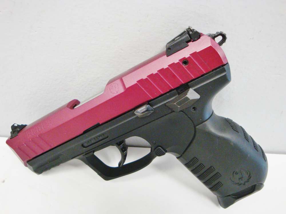 Ruger Model SR22P Semi-Auto .22LR Pistol Plum Slide LIKE NEW!-img-4
