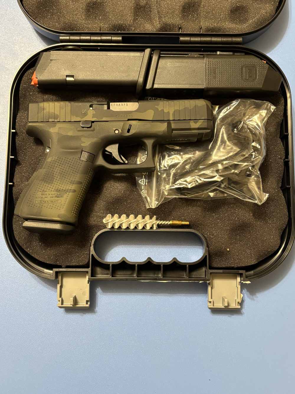 Glock G19 Gen5 9MM 4.02" 15+1 Camo ODG Gen5 Factory New-img-0