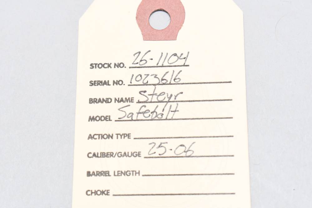 Austrian Steyr Safebolt Bolt Action Rifle 24" 25-06 Rem GSI Import-img-1
