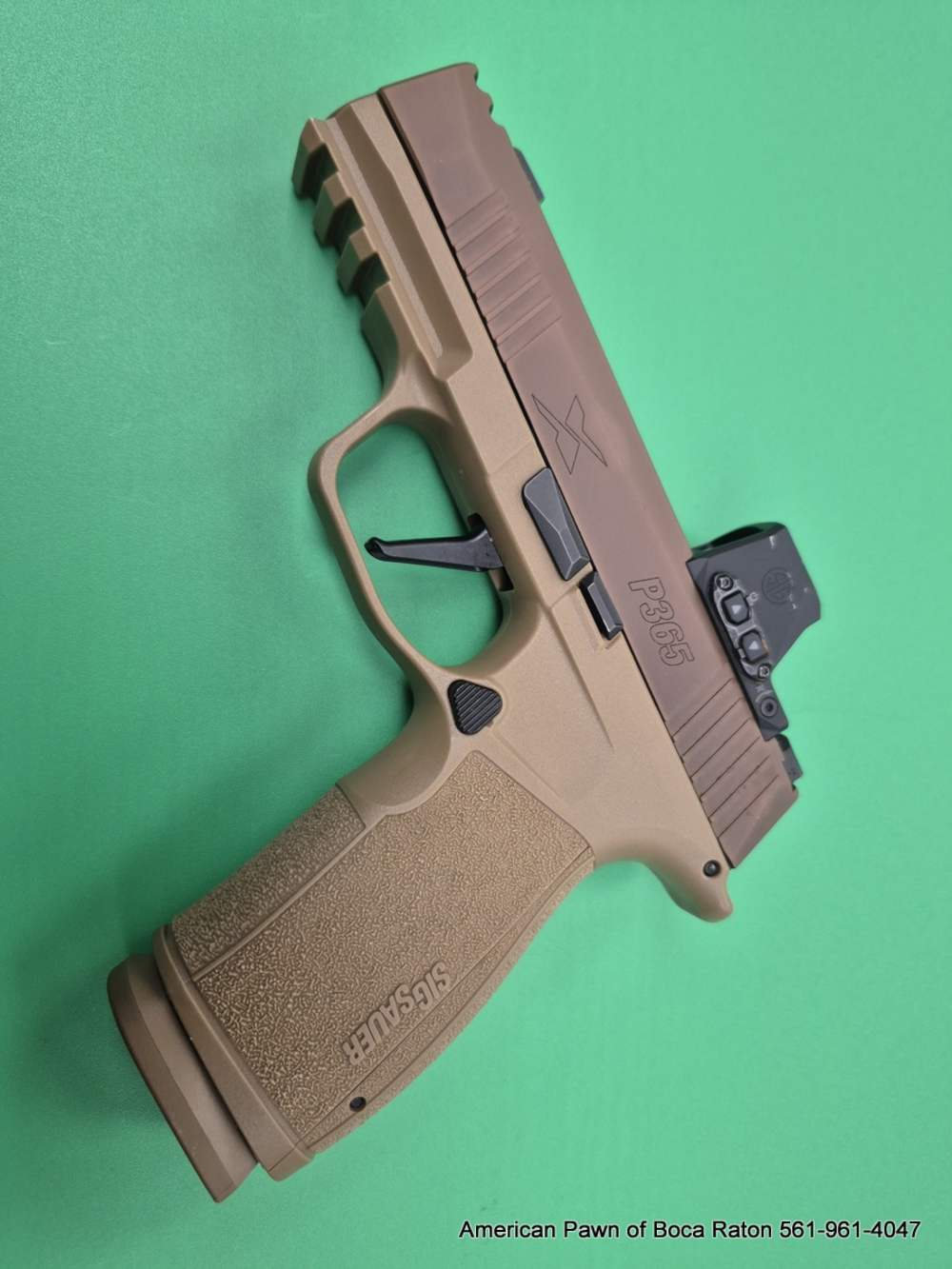 Sig Sauer P365 X-Macro Comp 2A Edition Pistol 798681696352 RED DOT ROMEO X -img-17