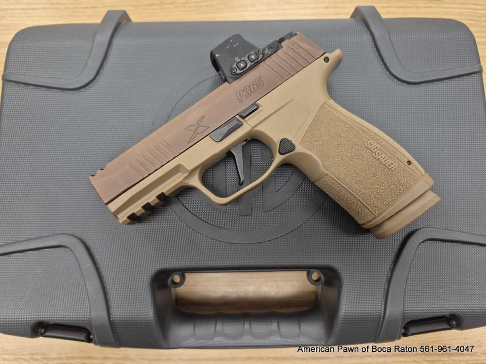 Sig Sauer P365 X-Macro Comp 2A Edition Pistol 798681696352 RED DOT ROMEO X -img-1