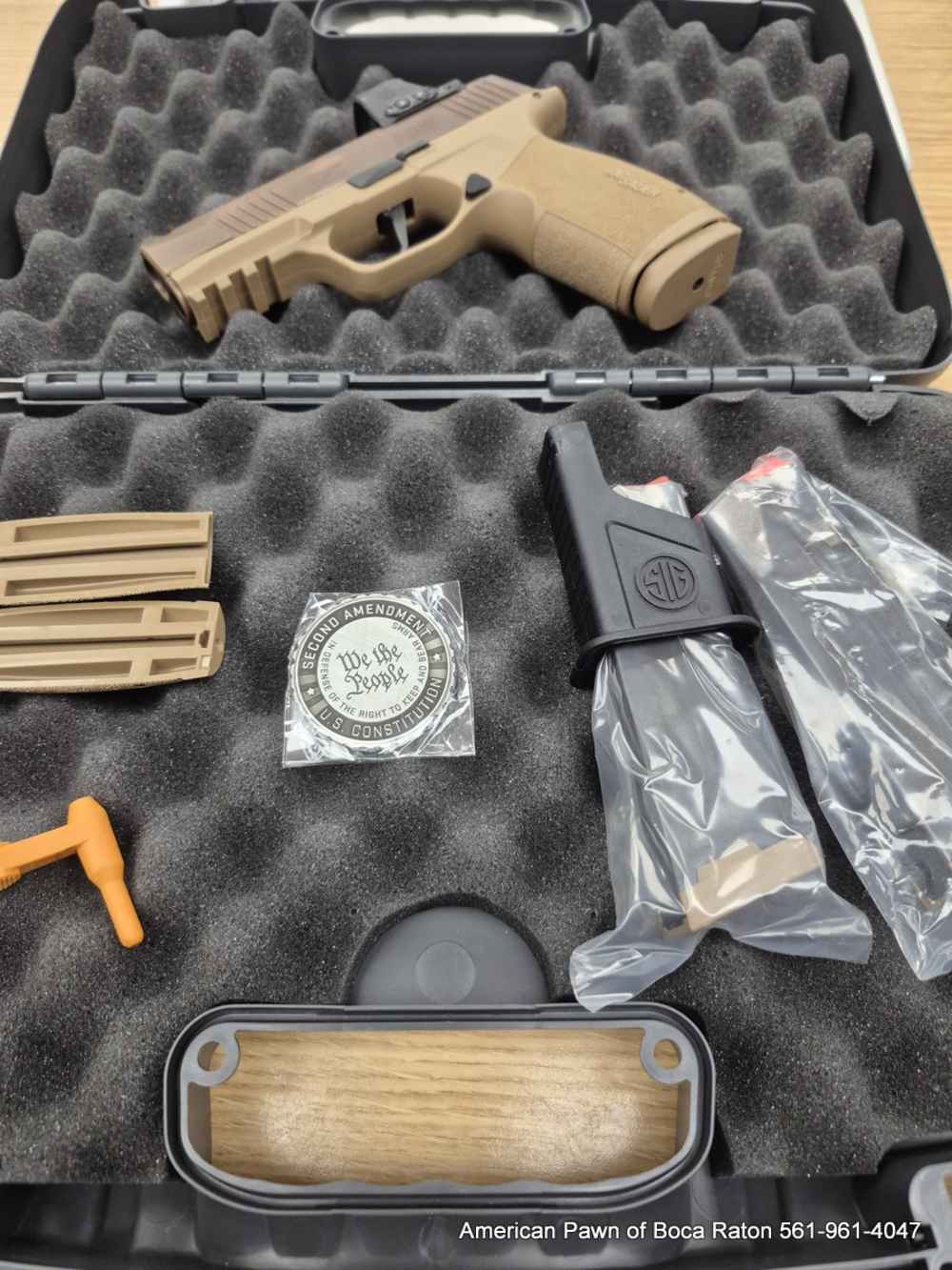 Sig Sauer P365 X-Macro Comp 2A Edition Pistol 798681696352 RED DOT ROMEO X -img-0