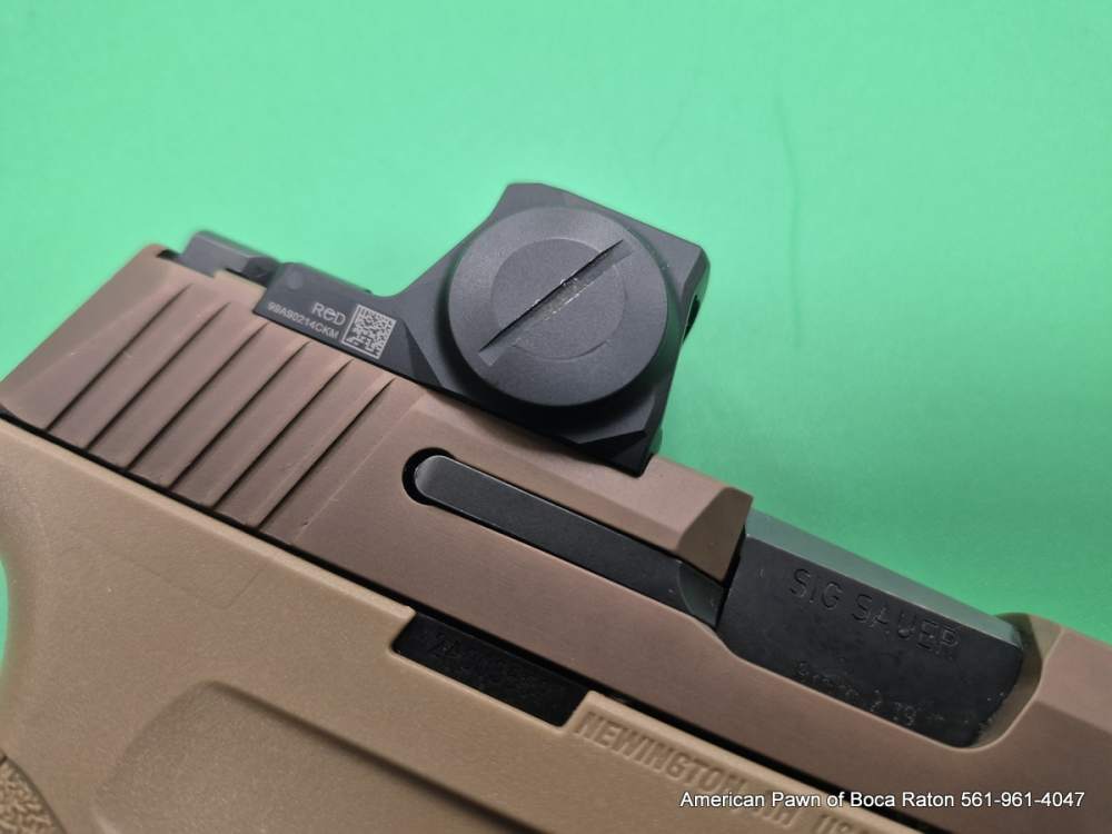 Sig Sauer P365 X-Macro Comp 2A Edition Pistol 798681696352 RED DOT ROMEO X -img-10