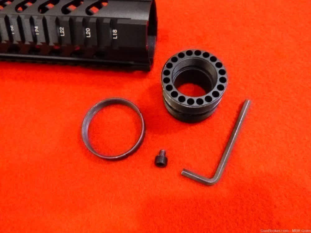 AR 15 10" Free Float Quad Rail Mid Length -img-5