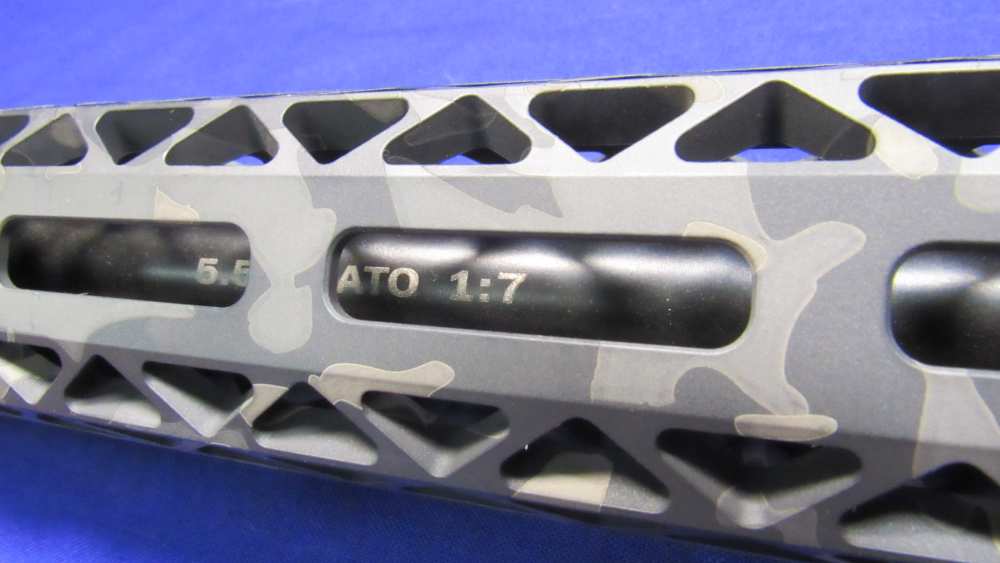 Black Rain 10.5" 5.56 Complete AR-15 Upper Receiver w/  Grey Laser Camo-img-12