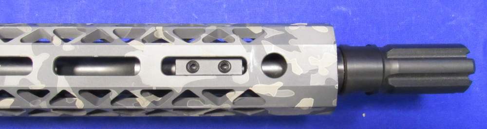 Black Rain 10.5" 5.56 Complete AR-15 Upper Receiver w/  Grey Laser Camo-img-10