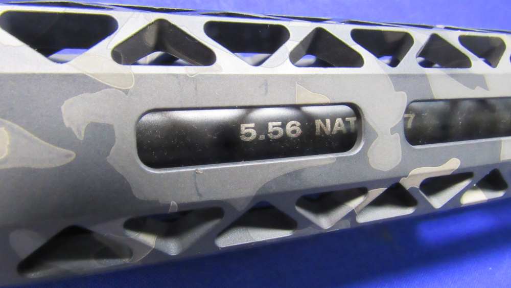 Black Rain 10.5" 5.56 Complete AR-15 Upper Receiver w/  Grey Laser Camo-img-11