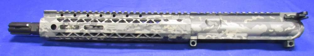 Black Rain 10.5" 5.56 Complete AR-15 Upper Receiver w/  Grey Laser Camo-img-13