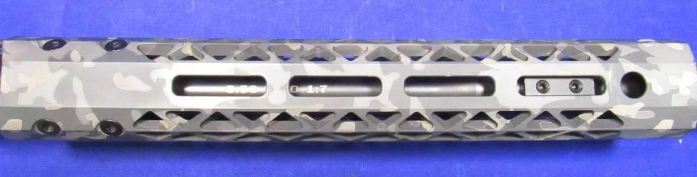 Black Rain 10.5" 5.56 Complete AR-15 Upper Receiver w/  Grey Laser Camo-img-9