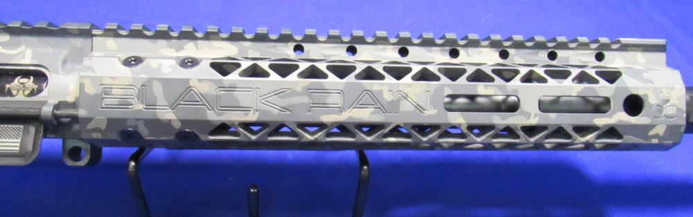 Black Rain 10.5" 5.56 Complete AR-15 Upper Receiver w/  Grey Laser Camo-img-2