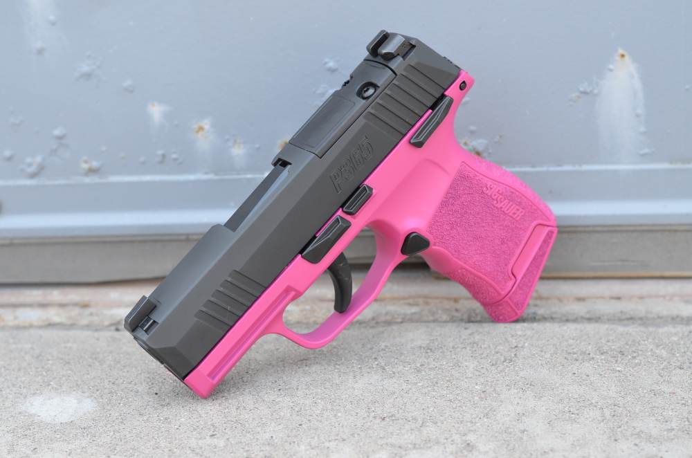 Sig Sauer P365 MS X-Werks Hot Pink Xray3 night sights Optic Ready M Safety-img-0