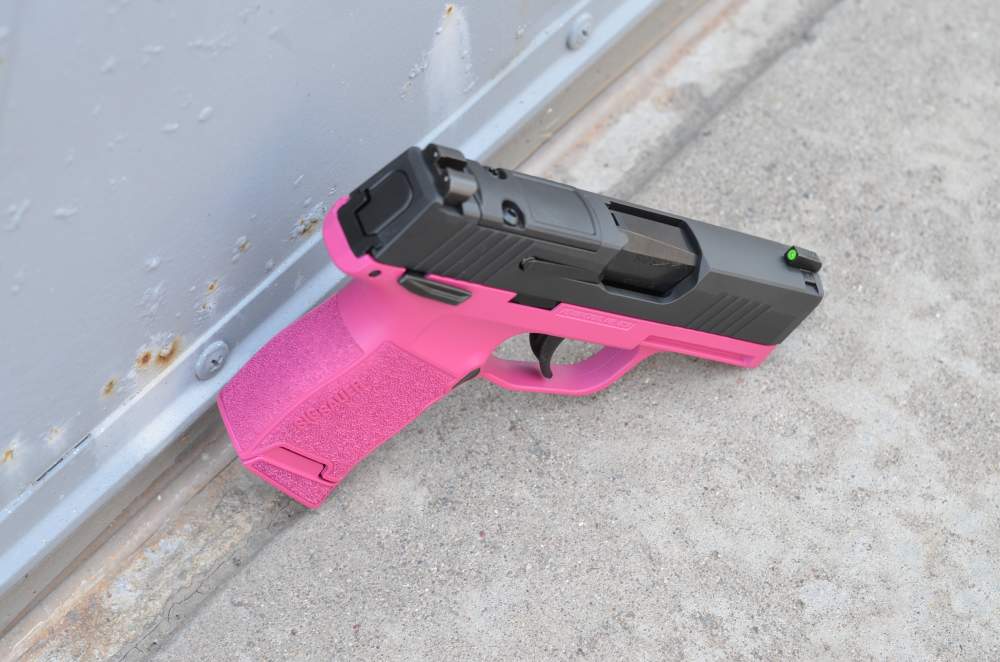 Sig Sauer P365 MS X-Werks Hot Pink Xray3 night sights Optic Ready M Safety-img-2