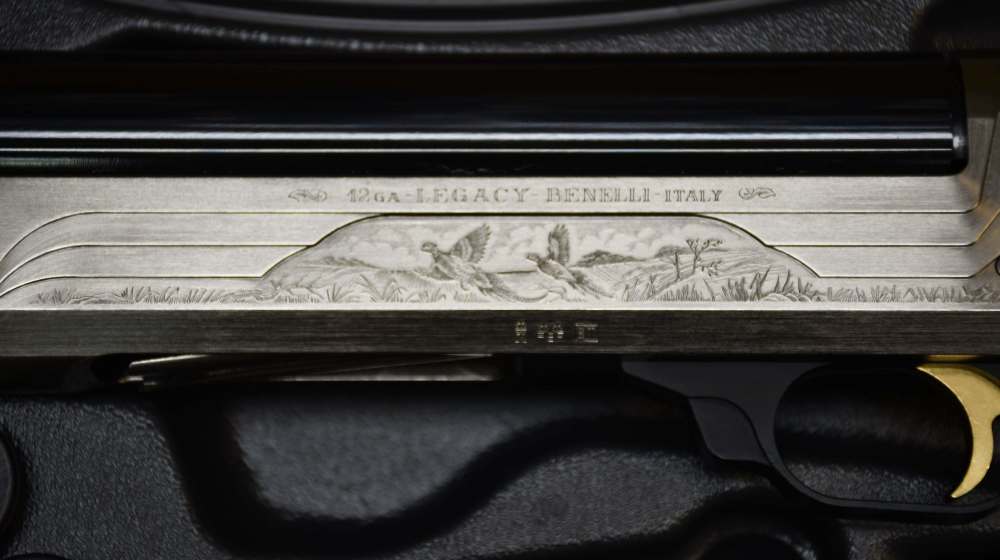 Benelli LEGACY 12Ga 28" Beautiful Walnut Stock w Case & Chokes ++-img-14