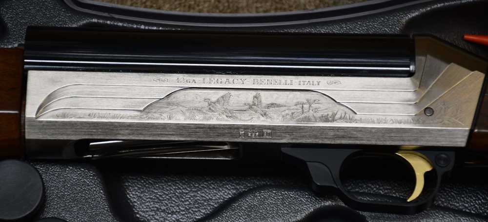 Benelli LEGACY 12Ga 28" Beautiful Walnut Stock w Case & Chokes ++-img-11