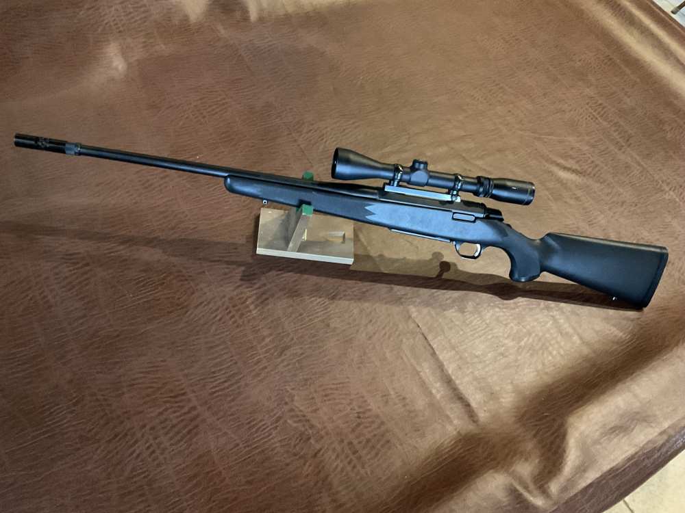  Browning 270 Win. A-Bolt Threaded Brk. Burris USA 3X9  3-9X40 Excellent + -img-0