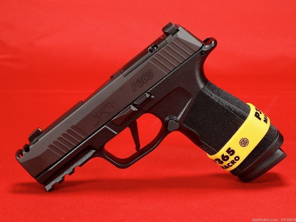 SIG P365-XMacro Comp 2x17rd Mag, Night Sights, Optic Ready, Free 2-Day Ship-img-2