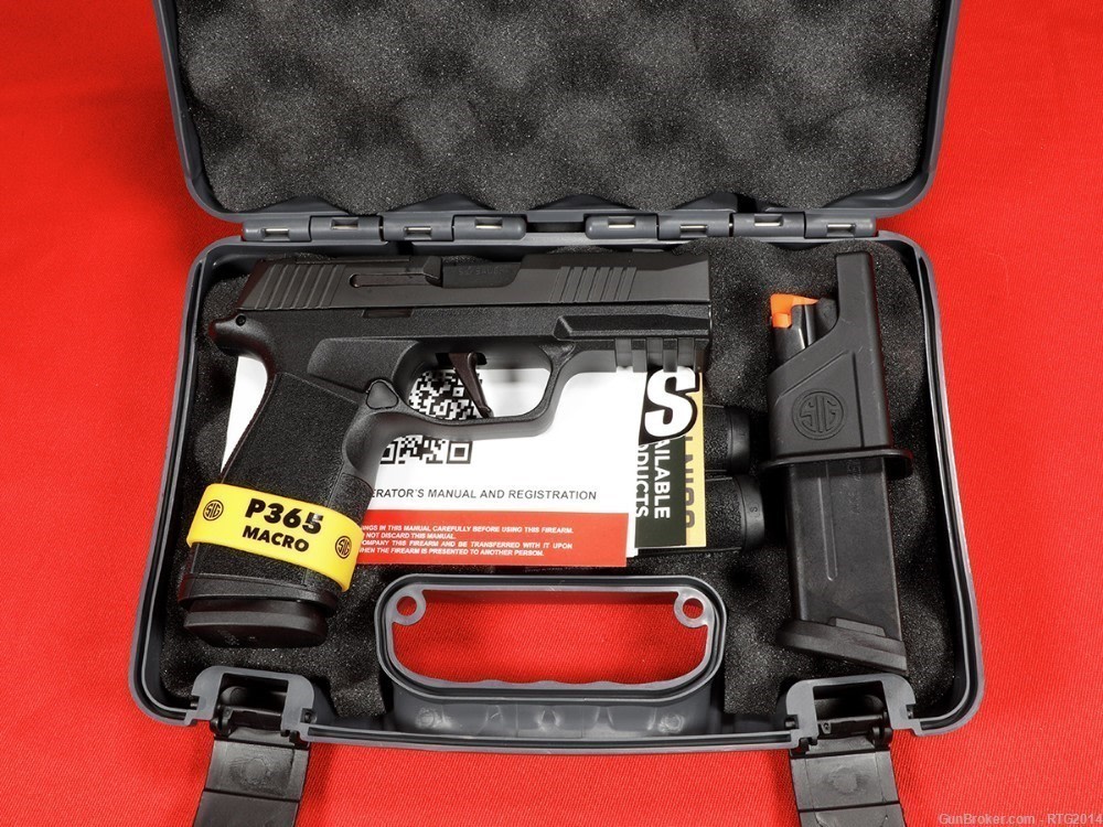 SIG P365-XMacro Comp 2x17rd Mag, Night Sights, Optic Ready, Free 2-Day Ship-img-6