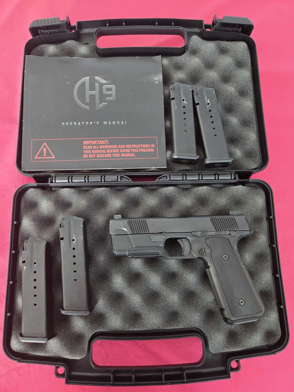 Rare Original Production Hudson Manufacturing H9 pistol 9mm-img-0