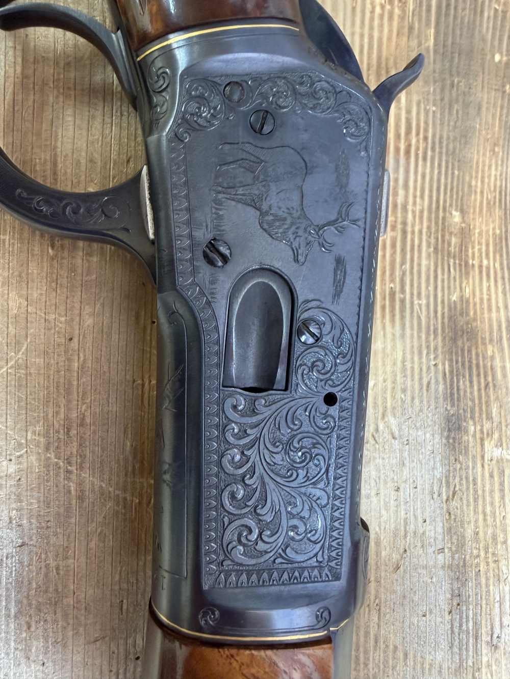 *Collector's* 24" 44 W.C.F Engraved Winchester 1892 Deluxe w/Octagon Barrel-img-6
