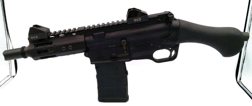 New Fightlite SCR 5.56mm Semi-Auto Pistol .223 w/Sights & Suppressor Mount-img-15