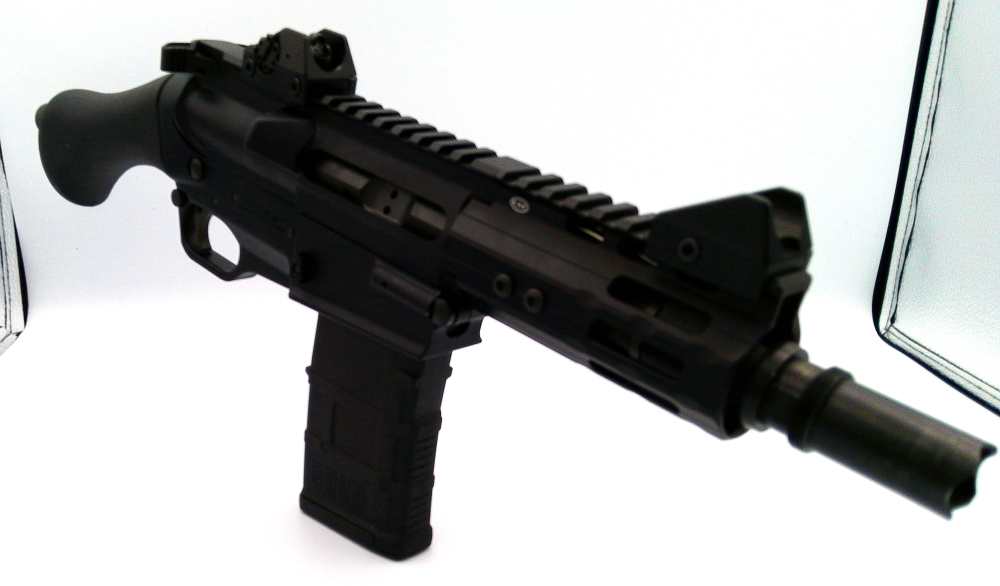 New Fightlite SCR 5.56mm Semi-Auto Pistol .223 w/Sights & Suppressor Mount-img-3