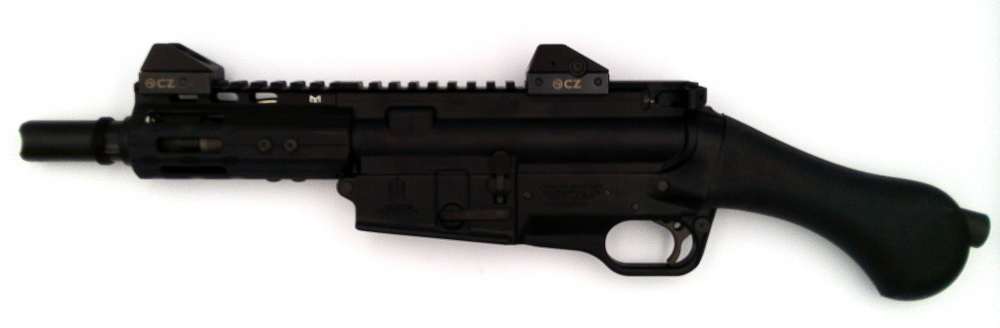 New Fightlite SCR 5.56mm Semi-Auto Pistol .223 w/Sights & Suppressor Mount-img-2
