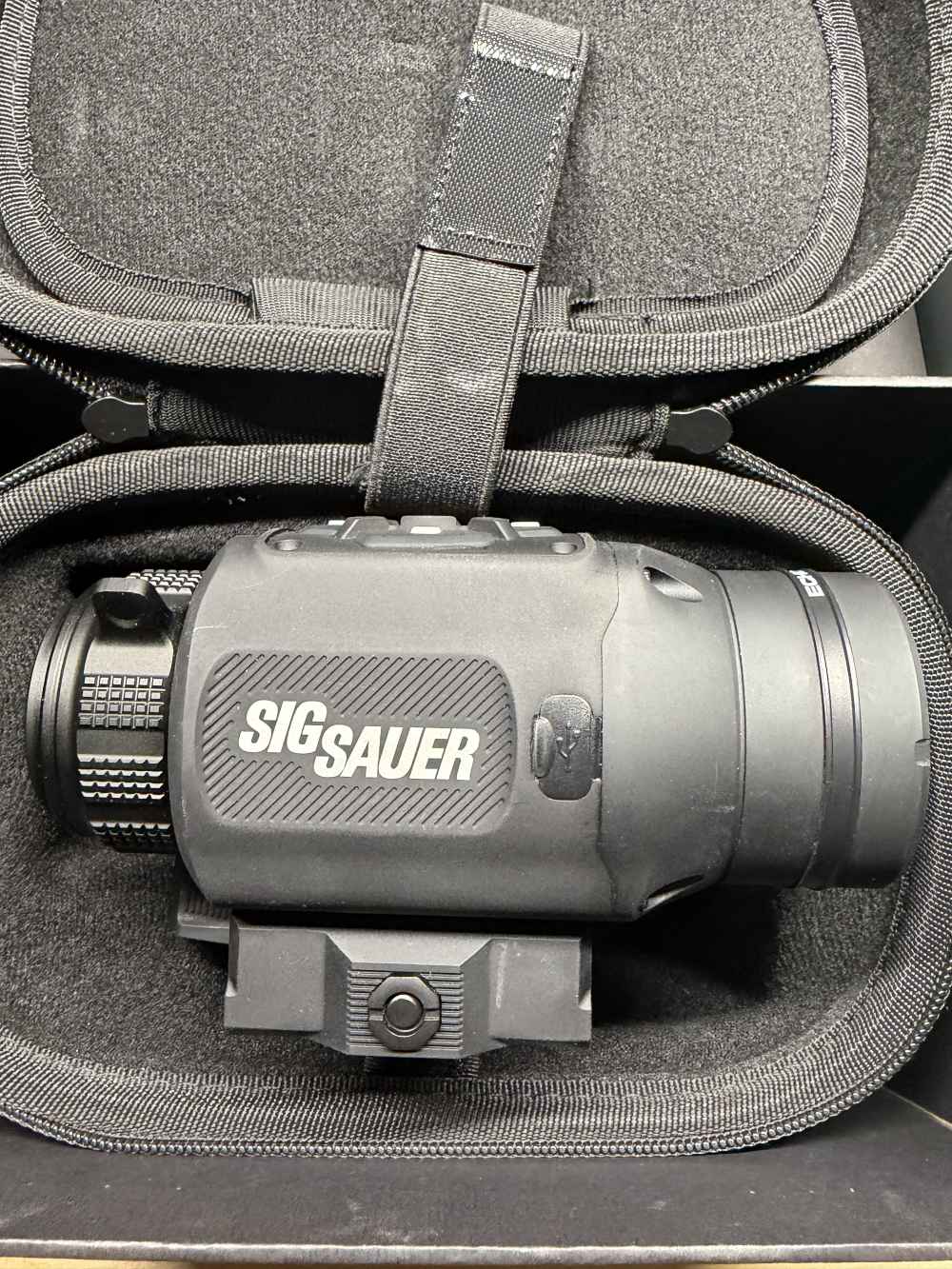 NIB SIG SAUER ECHO CV25 Clip-On 1X25mm Thermal Rifle Scope SOEC22100 -img-1