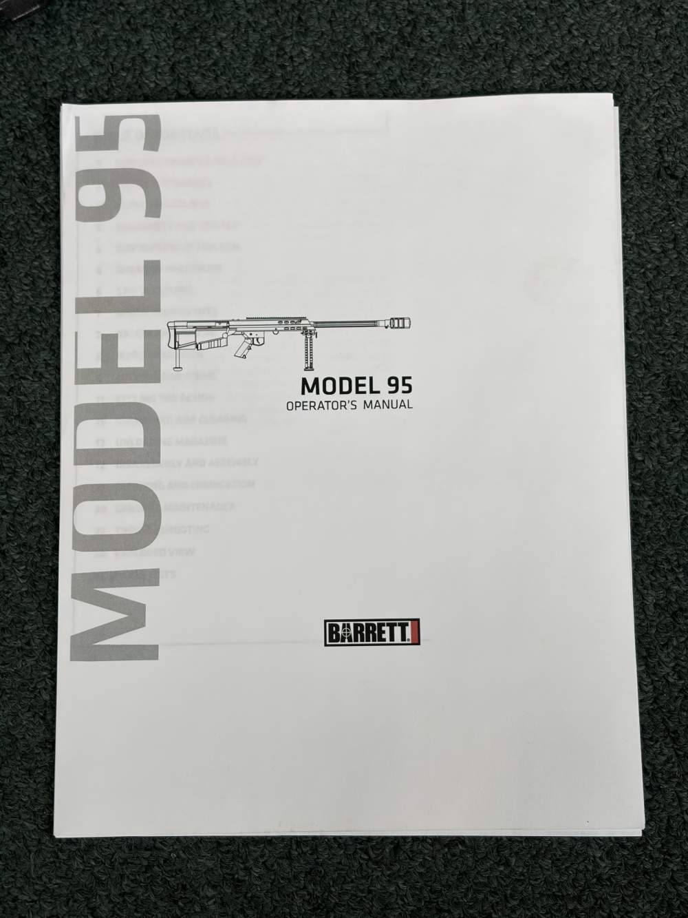 NEW TO YOU! BARRETT M95 .50BMG WITH VORTEX DIAMONDBACK MOUNTED SCOPE -img-26
