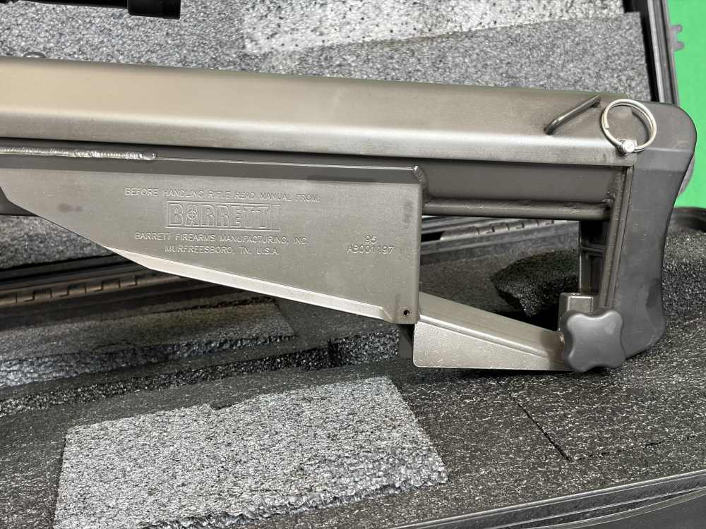 NEW TO YOU! BARRETT M95 .50BMG WITH VORTEX DIAMONDBACK MOUNTED SCOPE -img-13